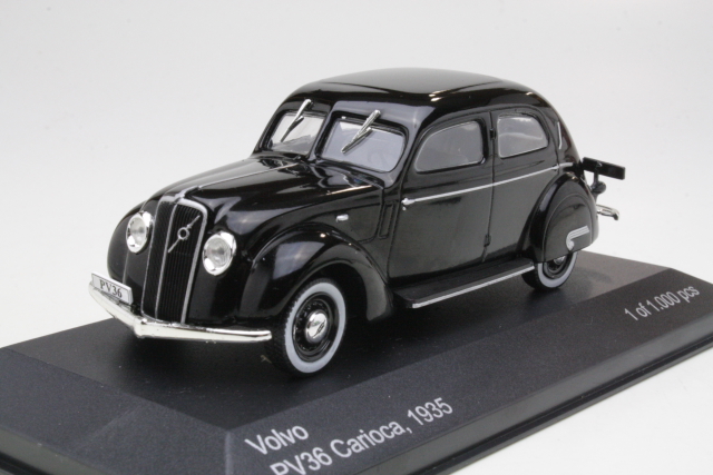 Volvo PV36 Carioca 1935, musta - Sulje napsauttamalla kuva