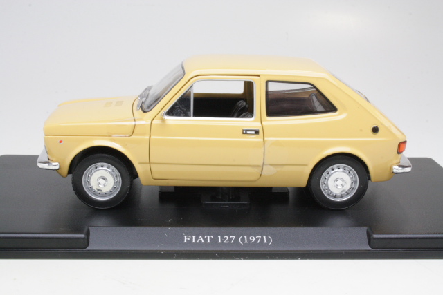 Fiat 127 1971, keltainen - Sulje napsauttamalla kuva