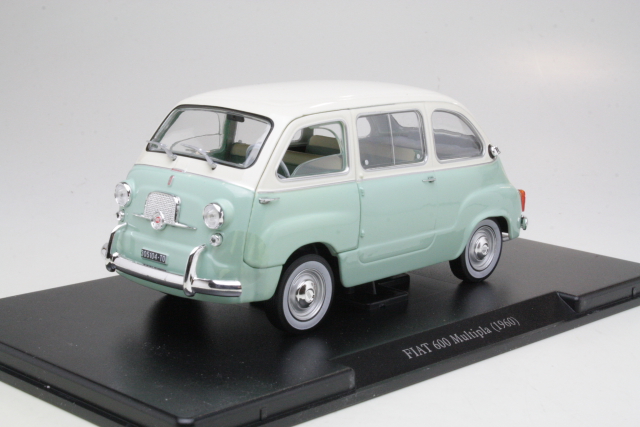 Fiat 600 Multipla 1960, vaaleanvihreä/valkoinen