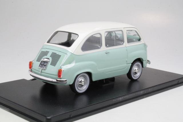 Fiat 600 Multipla 1960, vaaleanvihreä/valkoinen