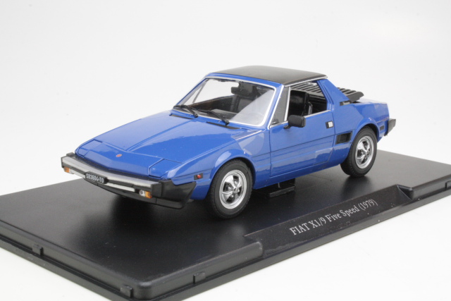 Fiat X1/9 Five Speed 1979, blue