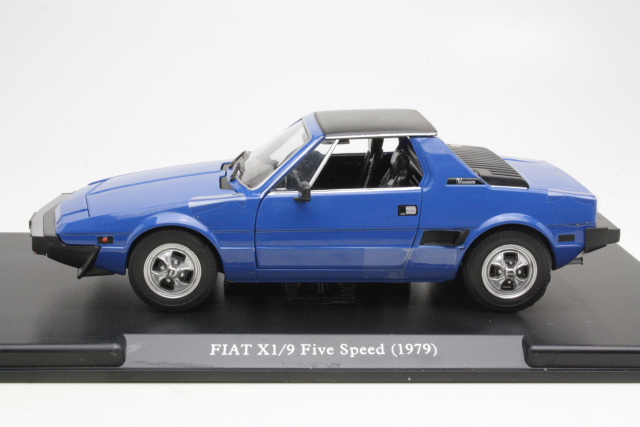 Fiat X1/9 Five Speed 1979, blue