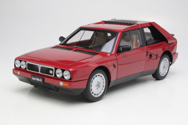 Lancia Delta S4 Stradale 1985, punainen - Sulje napsauttamalla kuva