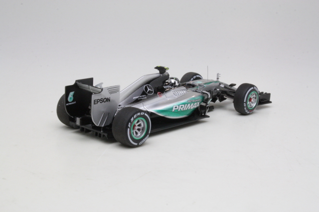 Mercedes AMG W06, Malaysian GP 2015, N.Rosberg, no.6 - Sulje napsauttamalla kuva