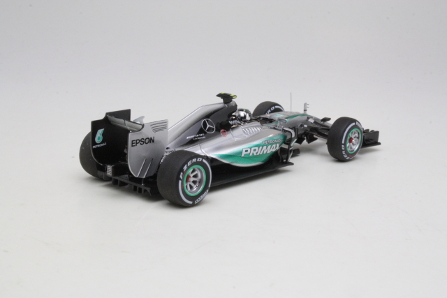 Mercedes AMG W06, Malaysian GP 2015, N.Rosberg, no.6
