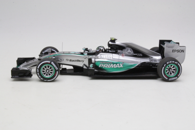 Mercedes AMG W06, Malaysian GP 2015, N.Rosberg, no.6