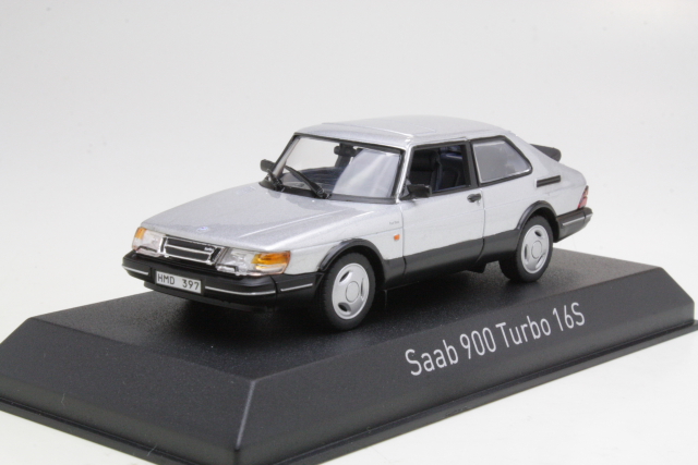 Saab 900 Turbo 16S 1989, silver