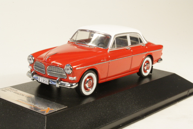 Volvo Amazon 120 4d 1956, red/white