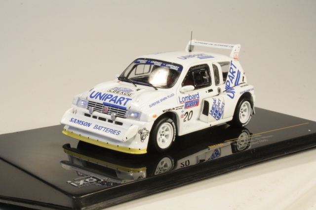 MG Metro 6R4, RAC 1986, Harri Toivonen, no.20