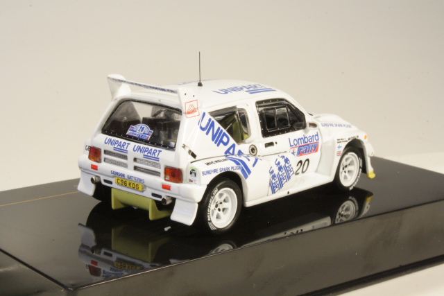 MG Metro 6R4, RAC 1986, Harri Toivonen, no.20