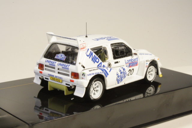 MG Metro 6R4, RAC 1986, Harri Toivonen, no.20 - Sulje napsauttamalla kuva