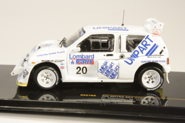 MG Metro 6R4, RAC 1986, Harri Toivonen, no.20 - Sulje napsauttamalla kuva