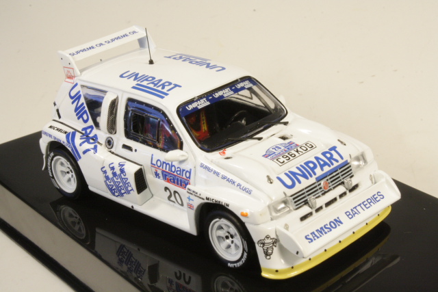 MG Metro 6R4, RAC 1986, Harri Toivonen, no.20