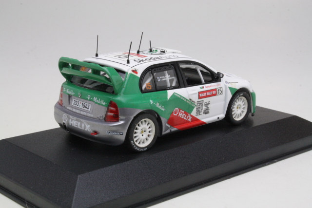 Skoda Fabia WRC, Wales 2003, T.Gardemeister, no.15 - Sulje napsauttamalla kuva