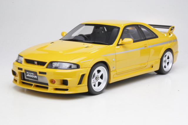 Nissan Skyline R33 Nismo 400 R, keltainen - Sulje napsauttamalla kuva