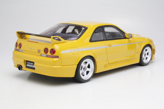 Nissan Skyline R33 Nismo 400 R, keltainen - Sulje napsauttamalla kuva