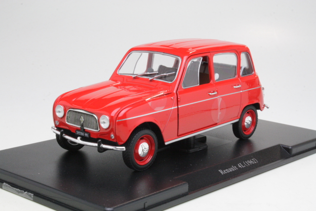 Renault 4L, punainen - Sulje napsauttamalla kuva