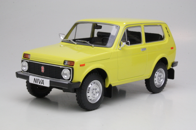 Lada Niva 1977, keltainen - Sulje napsauttamalla kuva