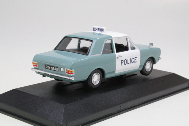 Ford Cortina Mk2 1300 de Luxe "Manchester & Salford Police" - Sulje napsauttamalla kuva