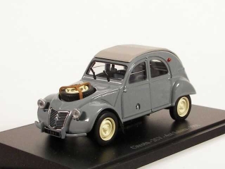 Citroen 2CV 4x4 Sahara 1961, siniharmaa