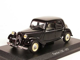 Citroen Traction 11BL 1953, musta