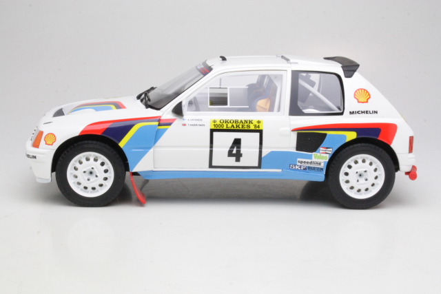 Peugeot 205T16, 1st. Finland 1984, A.Vatanen, no.4