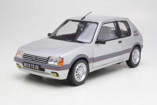 Peugeot 205 GTi 1.6 1988, harmaa - Sulje napsauttamalla kuva