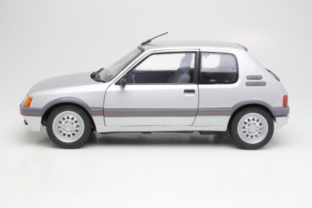 Peugeot 205 GTi 1.6 1988, harmaa - Sulje napsauttamalla kuva