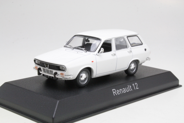 Renault 12 Break 1972, white