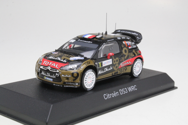 Citroen DS3 WRC, France 2013, S. Loeb, no.1 - Sulje napsauttamalla kuva