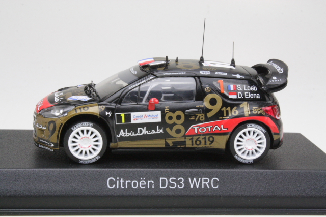 Citroen DS3 WRC, France 2013, S. Loeb, no.1 - Sulje napsauttamalla kuva