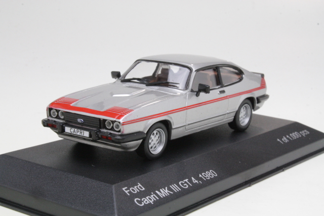 Ford Capri Mk3 GT4 1980, hopea - Sulje napsauttamalla kuva