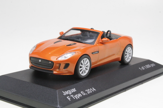 Jaguar F-Type S 2014, oranssi - Sulje napsauttamalla kuva