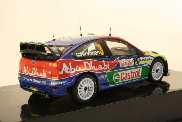 Ford Focus RS WRC, 2nd. Monte Carlo 2008, M.Hirvonen, no.3