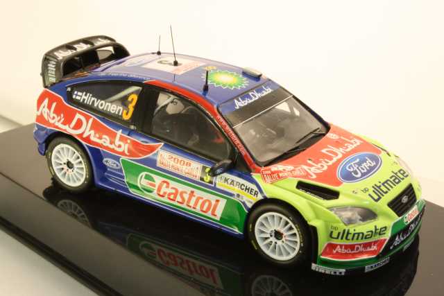 Ford Focus RS WRC, 2nd. Monte Carlo 2008, M.Hirvonen, no.3
