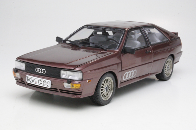 Audi Quattro 1981, metallinruskea - Sulje napsauttamalla kuva