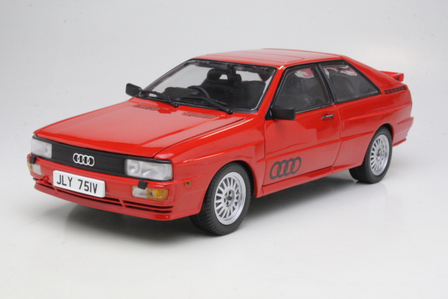 Audi Quattro 1981, punainen - Sulje napsauttamalla kuva