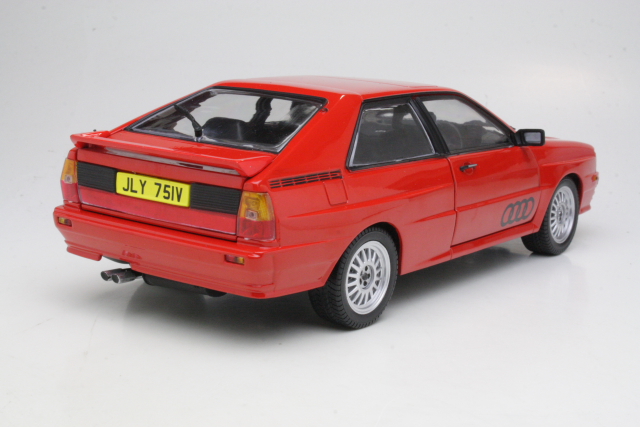 Audi Quattro 1981, red