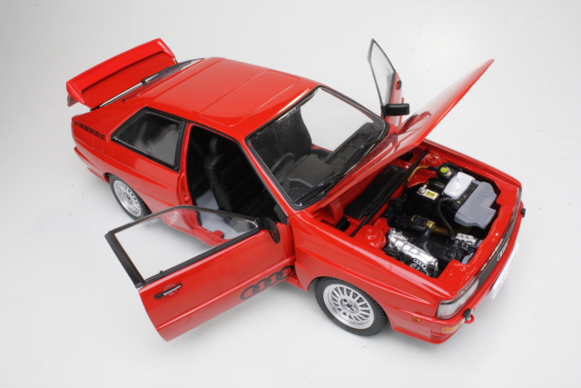 Audi Quattro 1981, red
