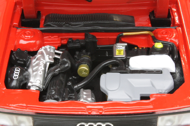 Audi Quattro 1981, red