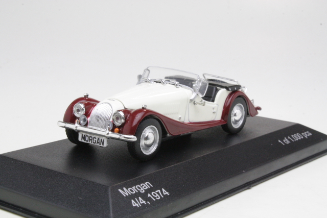 Morgan 4/4 1974, beige/dark red - Click Image to Close