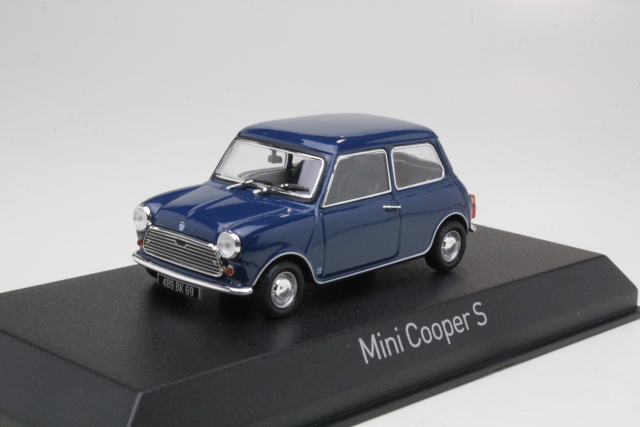 Mini Cooper S Mk3 1970, sininen - Sulje napsauttamalla kuva