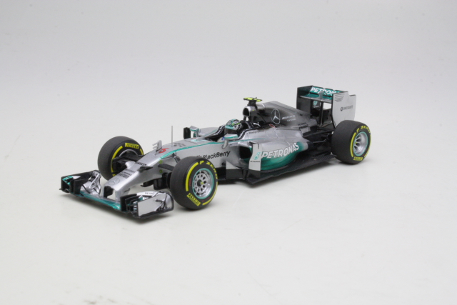 Mercedes AMG W05, Abu Dhabi 2014, N.Rosberg, no.6