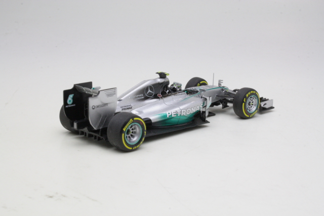 Mercedes AMG F1 W05, Abu Dhabi 2014, N.Rosberg, no.6 - Click Image to Close
