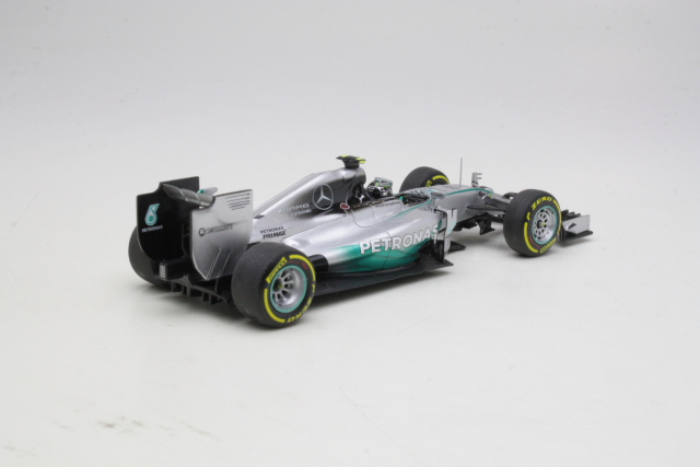 Mercedes AMG W05, Abu Dhabi 2014, N.Rosberg, no.6