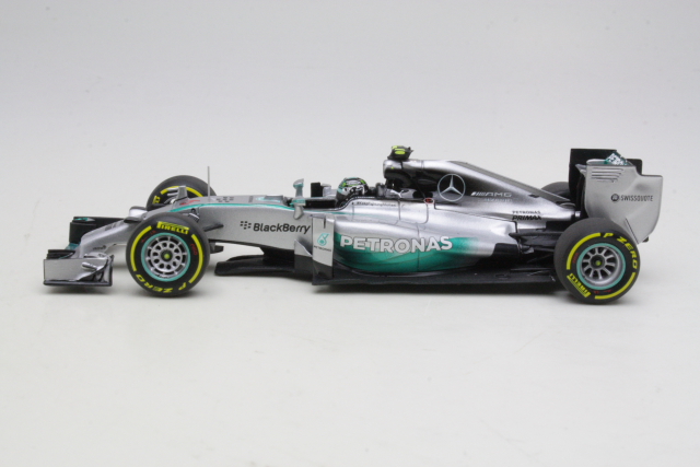 Mercedes AMG F1 W05, Abu Dhabi 2014, N.Rosberg, no.6 - Click Image to Close