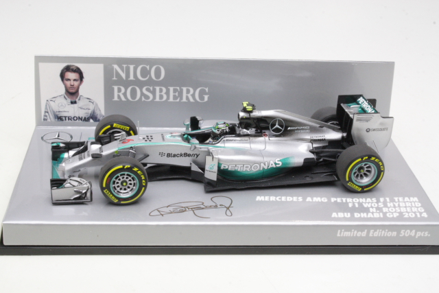 Mercedes AMG W05, Abu Dhabi 2014, N.Rosberg, no.6