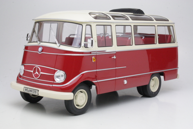 Mercedes O319 Bus 1960, red/creme