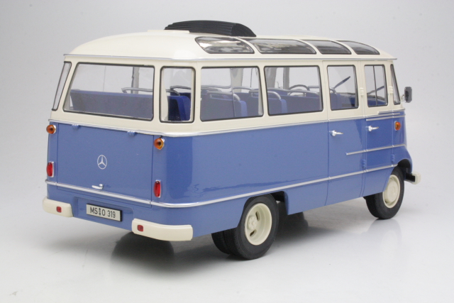 Mercedes O319 Bus 1960, sininen/valkoinen