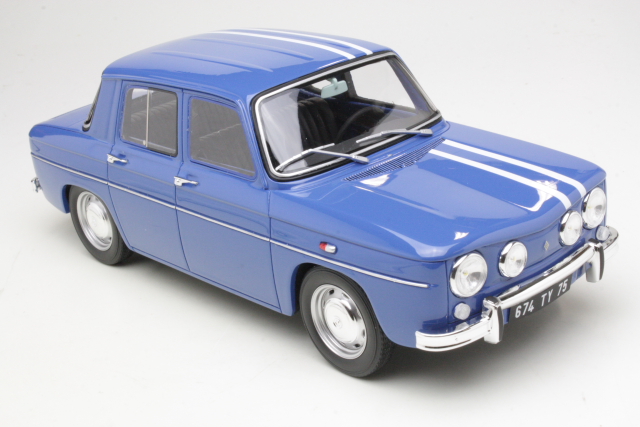 Renault 8 Gordini 1300, sininen - Sulje napsauttamalla kuva